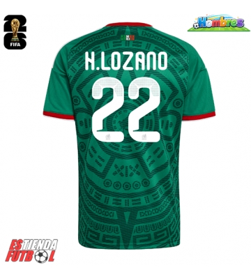 México Hirving Lozano #22 Primera Equipación Mundial 2026 Manga Corta México Hirving Lozano #22 Primera Equipación Mundial 2026 Manga Corta